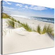Obraz na plátne, More Beach Baltské more krajina - 1