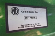 ROVER 25 45 FREELANDER MG ZR engine 2.0 DIESEL 20T2N 113KM