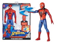 SPIDERMAN DUŻA RUCHOMA FIGURKA 30cm z wyrzutnią sieci E7344