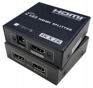 Rozdzielacz / Splitter Techly HDMI 1x2 4K*30Hz Aktywny