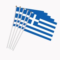 14*21 CM grécka vlajka štandardná vlajka polyesteru