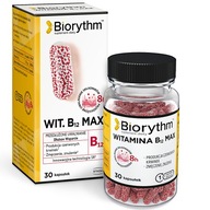 Biorythm Vitamín B12 Max, 30kaps.