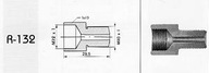 WP 5-600-132 konektor brzdového potrubia ww zew
