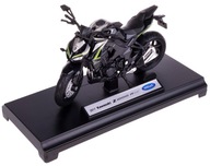 KAWASAKI Z1000 R EDITION MODEL WELLY MOTOR 1:18 ČIERNA