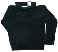 Sweter sweterek dziewczynka akrylowy półgolf roz 92/98