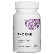 Thorne Research Adrenal Cortex Regulácia kortizolu Podpora nadobličiek 60k