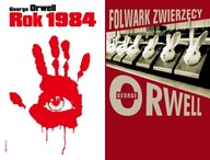 ROK 1984 + FOLWARK ZWIERZĘCY - GEORGE ORWELL