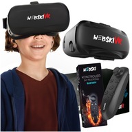 GOGLE 3D OKULARY VR 360 PILOT BT VIRTUAL REALITY WIRTUALNA RZECZYWISTOŚĆ