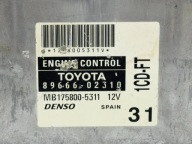 computer control unit of the engine TOYOTA COROLLA E12 2.0 D4D 03r 89666-02310