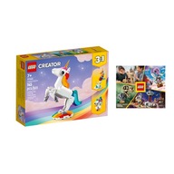 LEGO CREATOR 3 V 1 31140 - Magický jednorožec + KATALÓG LEGO 2024