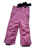 Spodnie narciarskie dziecięce - Różowe rozmiar 110/116