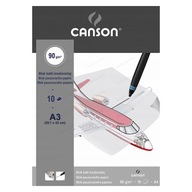 Kalka kreślarska w bloku A3 CANSON 90 g/m² - 10 ar