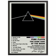 Pink Floyd The Dark Side Of The Moon Plagát Obrázok s albumom v rámčeku Darček