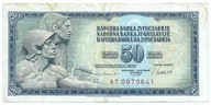 Banknot, Jugosławia, 50 dinarów z 1981