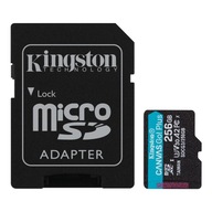 Karta Kingston 256GB Canvas Go! Plus 170MB 90MB
