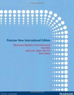 Elementary Statistics in Social Research: