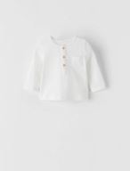 ZARA KIDS DETSKÁ BLÚZKA DLHÝ RUKÁV* 68 CM 2VAF