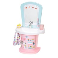 ND17_ZA-97153 Baby born? Interaktívny toaletný stolík umývadlo pre bábiku v krabici.