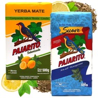 Yerba Mate Pajarito Menta Limon + Soft 2 x 500g