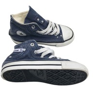 Tenisówki Za Kostkę Granatowe Converse 25 16,5 cm