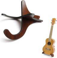 Stojak na ukulele, przenośny drewniany stojak na gitarę, składany