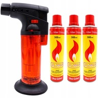 GÁZÜZEMŰ KONYHAI ÉGŐ + 3x GÁZ 300ml