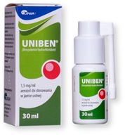 Uniben, 1,5 mg/ml, aerozol do jamy ustnej, 30 ml