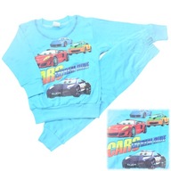 Fajna Piżama dla Chłopca z Nadrukiem Auta Cars 92