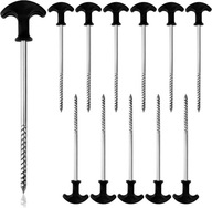 szpilki namiotowe śledzie do namiotu solidne kotwy stal 20cm 12szt.