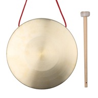 22 cm činely ručné gongové mosadzné medené kaplnky Opera