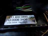 PANEL klími klimatizaci MERCEDES W211 2118300890