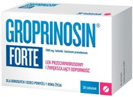 Groprinosin Forte lek przeciwwirusowy 1000 mg 30 tabletek