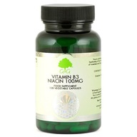 Vitamín B3 Niacín 100 mg 120 kapsúl G&G