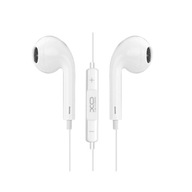 XO słuchawki przewodowedouszne z mikrofonem S8 jack 3,5mm białe