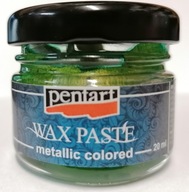 Pentart Pasta Woskowa 20 ml zielony WAX PASTE