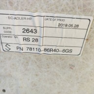 Tapacír strechy Suzuki Vitara (LY) 7811086R406GS