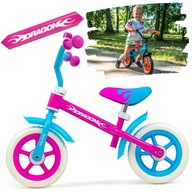 Rowerek biegowy jeździk dla dzieci Dragon Candy różowy Milly Mally
