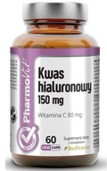 Kwas hialuronowy 150 mg 60 kaps Vcaps Pharmovit