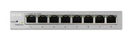 Switch zarządzalny srebrny GS1200-8-EU0101F 8 portów Zyxel Gigabit Ethernet