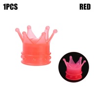 Luminous Crown Tire Valve Caps for Car Motorcycle Bike Tyre Decorati~11977