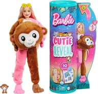 BARBIE CUTIE REVEAL BÁBIKA PREKVAPENIE OPIČKA