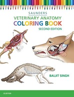 Veterinary Anatomy Coloring Book Singh Baljit