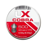 Śrut 4,5 mm UMAREX COBRA Pointed Ribbed 500 szt.