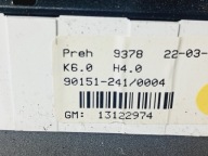 Interrupteur Bouton Unite commande clima OE 13122974 Opel Astra H 04-10