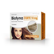 Výživový doplnok Activlab Biotín Forte tablety 30 ks.