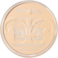 Rimmel Stay Matte 001 Transparent 14 g puder prasowany