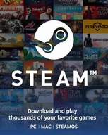 Kod Karta Doładowanie Steam Wallet $50 USD Gift Card