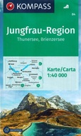 JUNGFRAU-REGION MAPA TURYSTYCZNA WODOODPORNA 84 KOMPASS 1:40 000