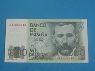 Hiszpania Banknot 1000 Pesetas A 1979 UNC P-158a3