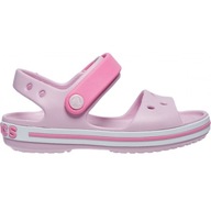 Sandały dla dzieci Crocs Crocband Sandal Kids różowe 12856 6GD 33-34